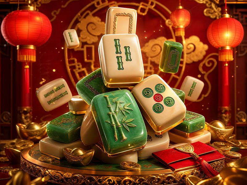 Ilustrasi tema permainan Mahjong Ways 2 dari PG Soft